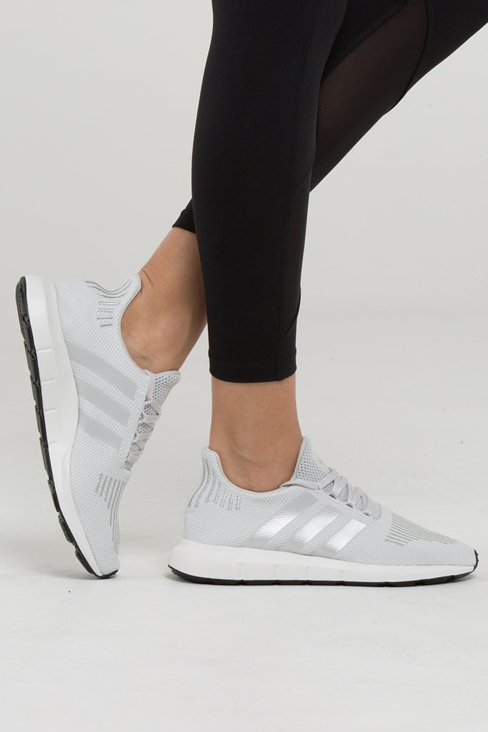 women's adidas swift run grey silver