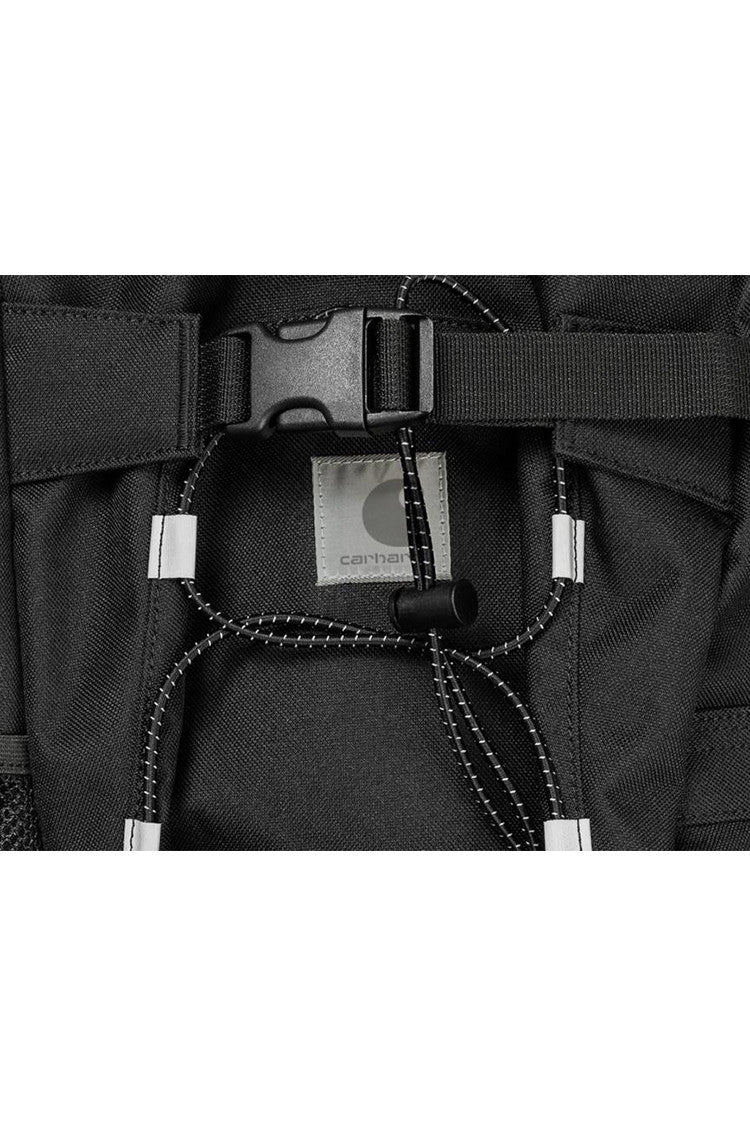 reflective kickflip backpack black