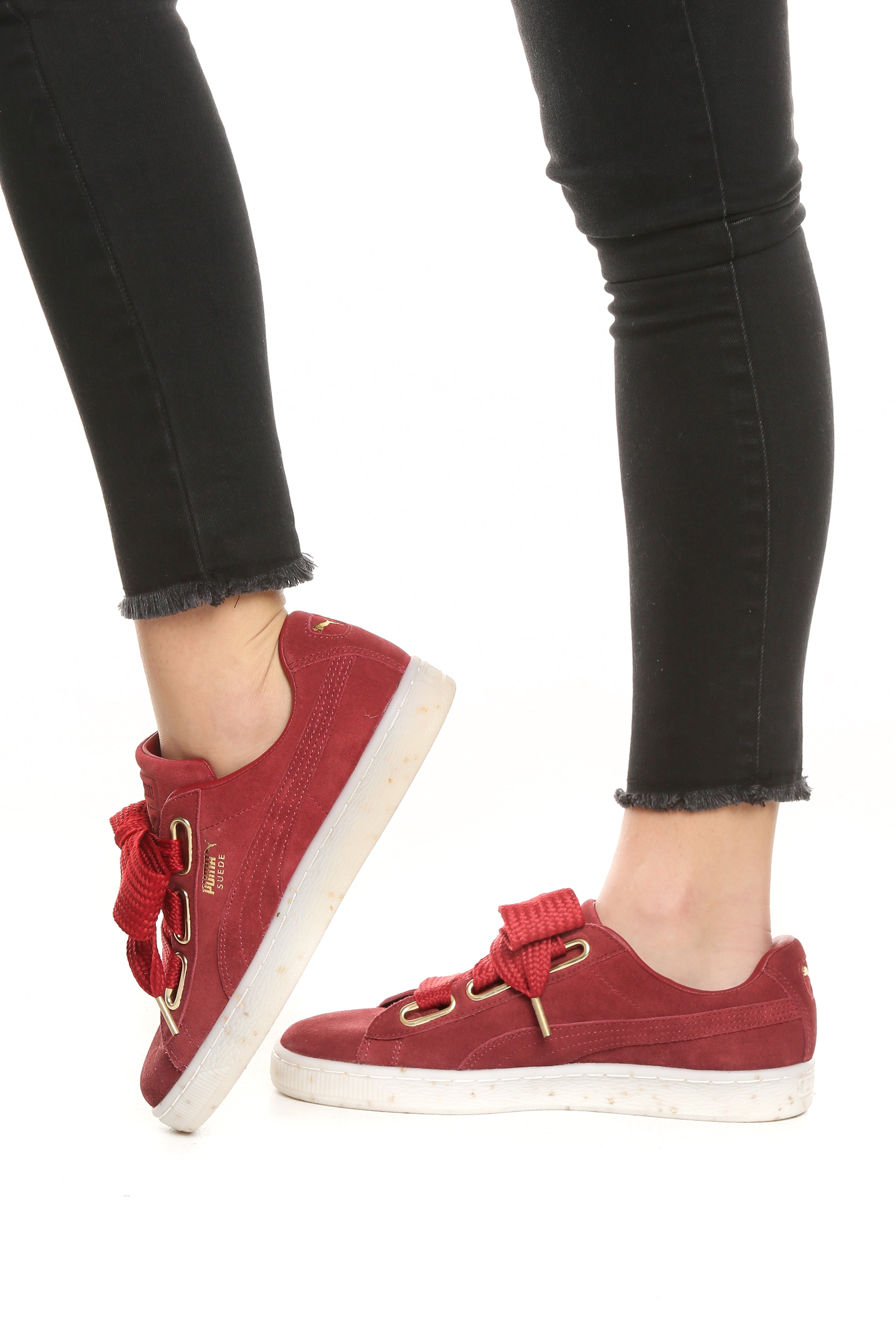 puma suede heart fabulous