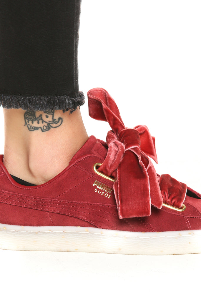 puma suede heart fabulous