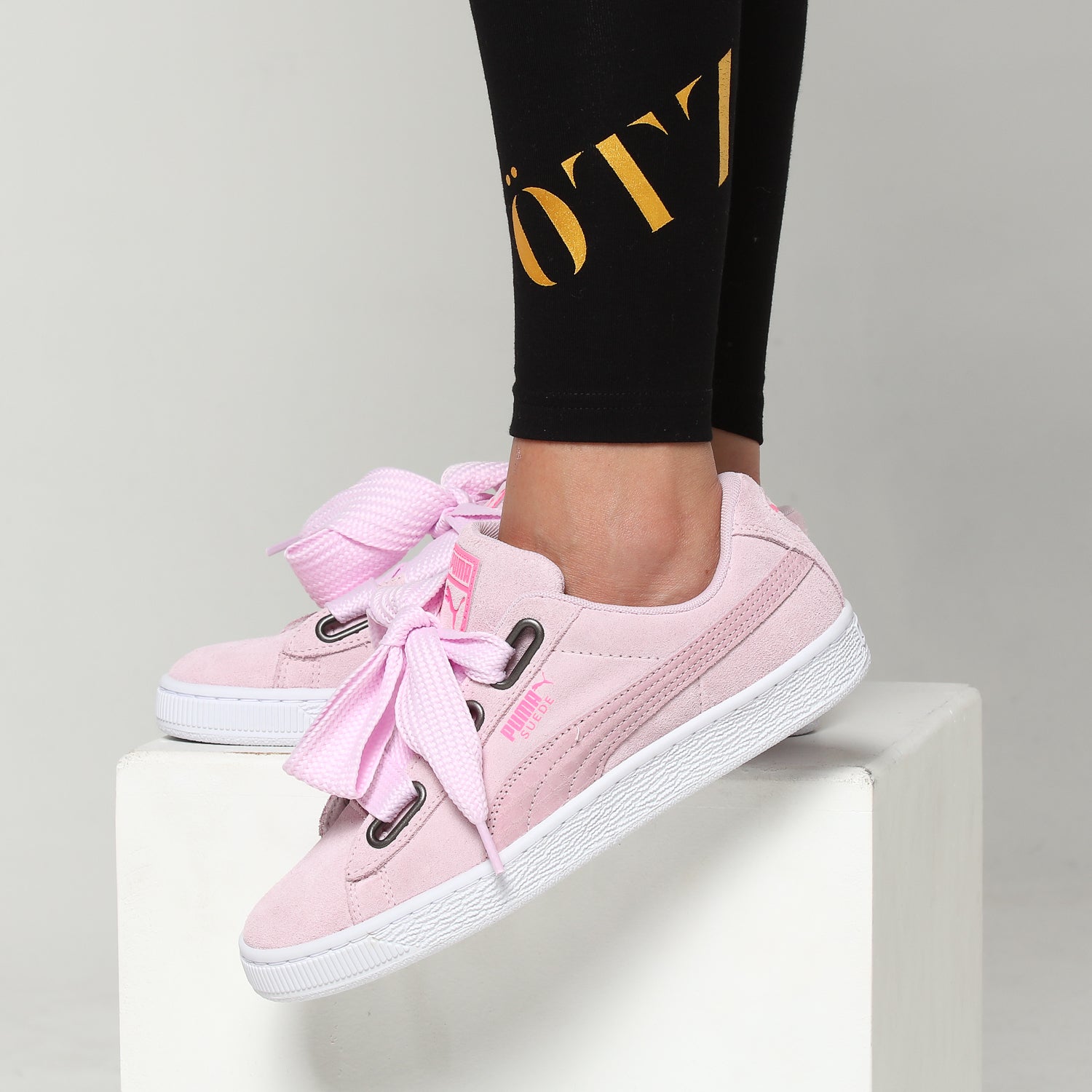 puma suede heart street