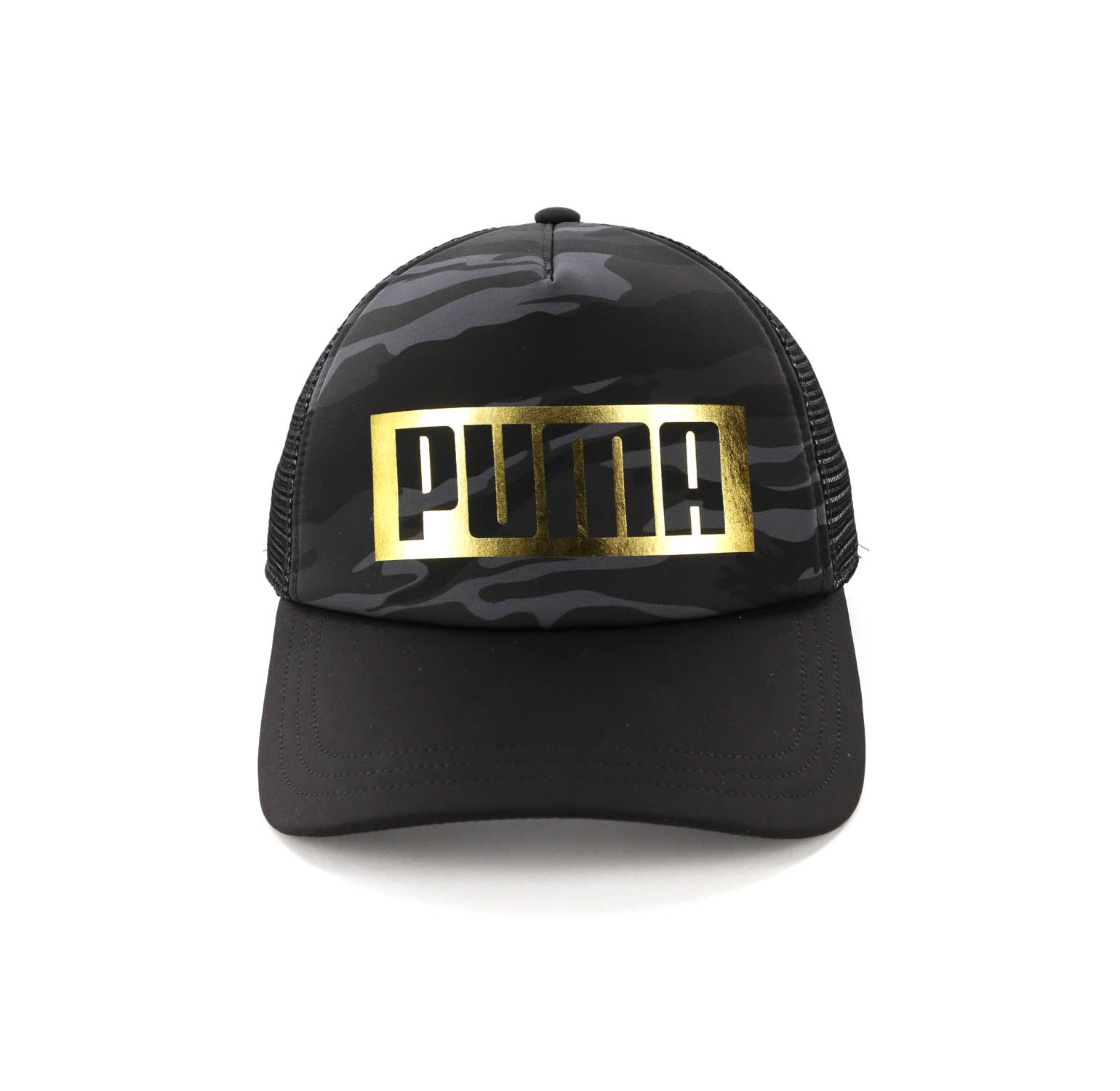 black and gold puma hat