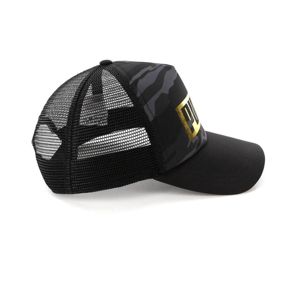 black and gold puma hat