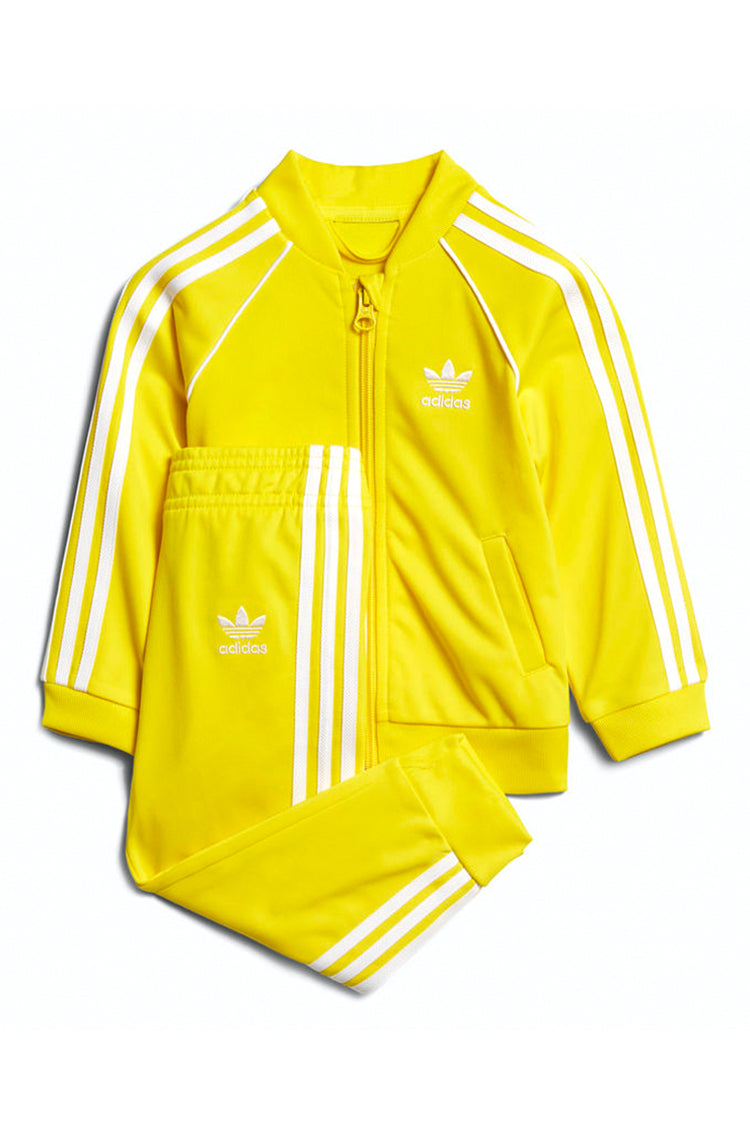 adidas track suit yellow