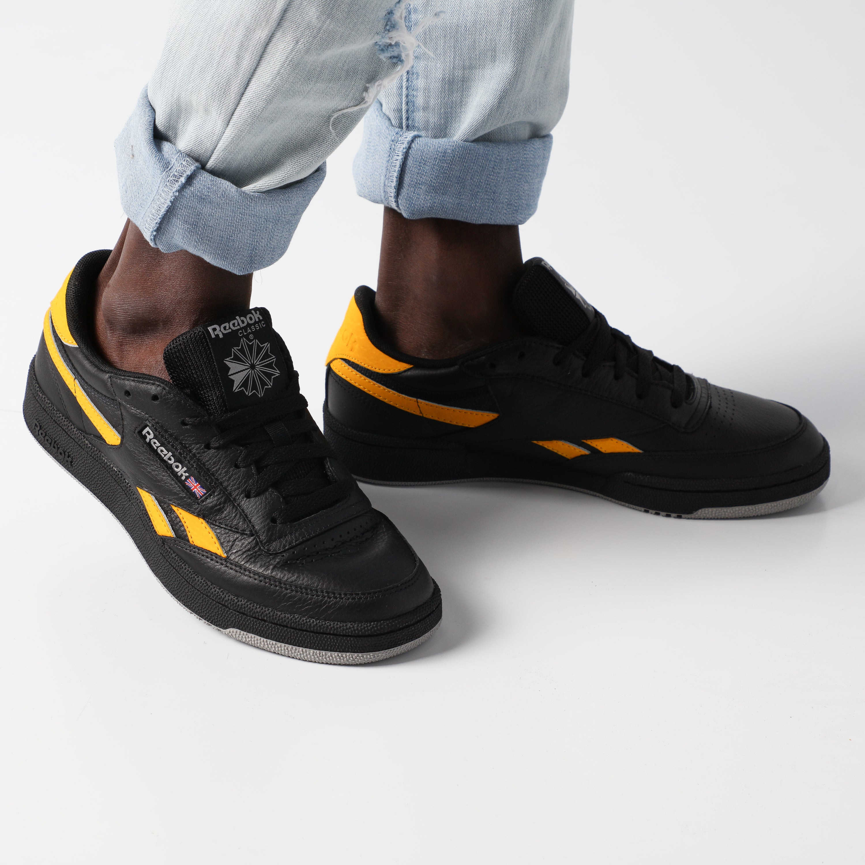 reebok revenge plus yellow