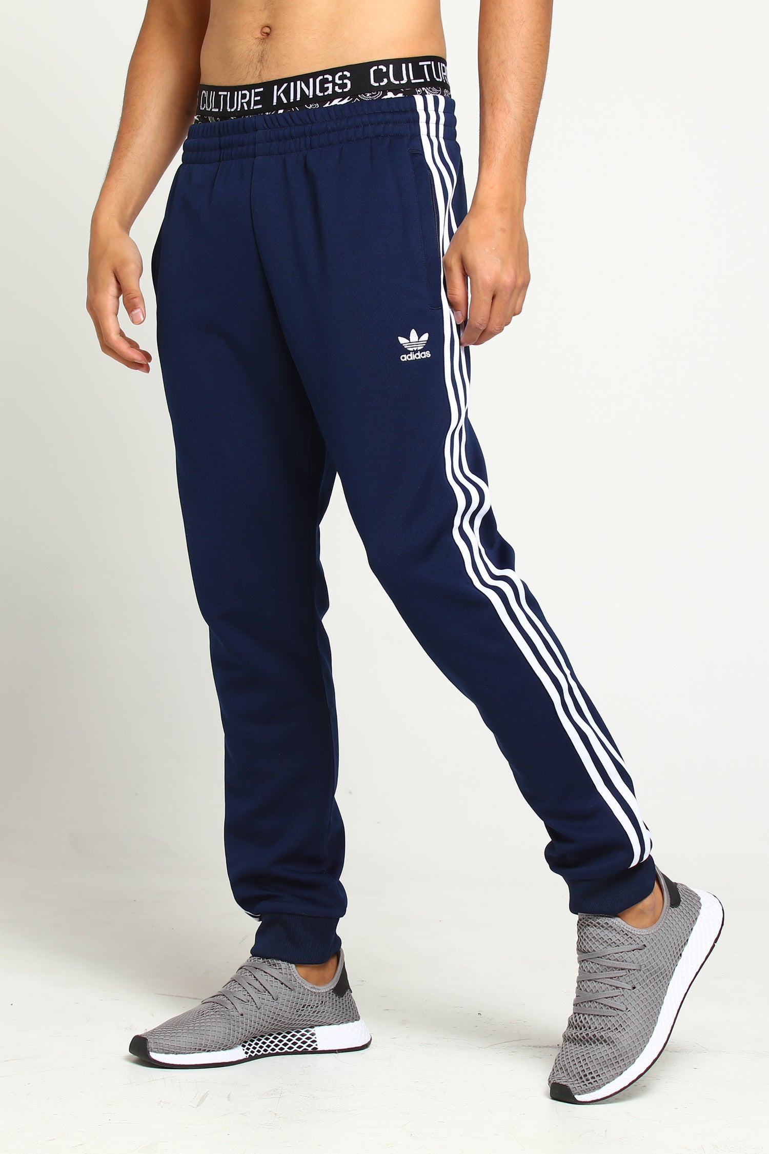 adidas sst track pants navy