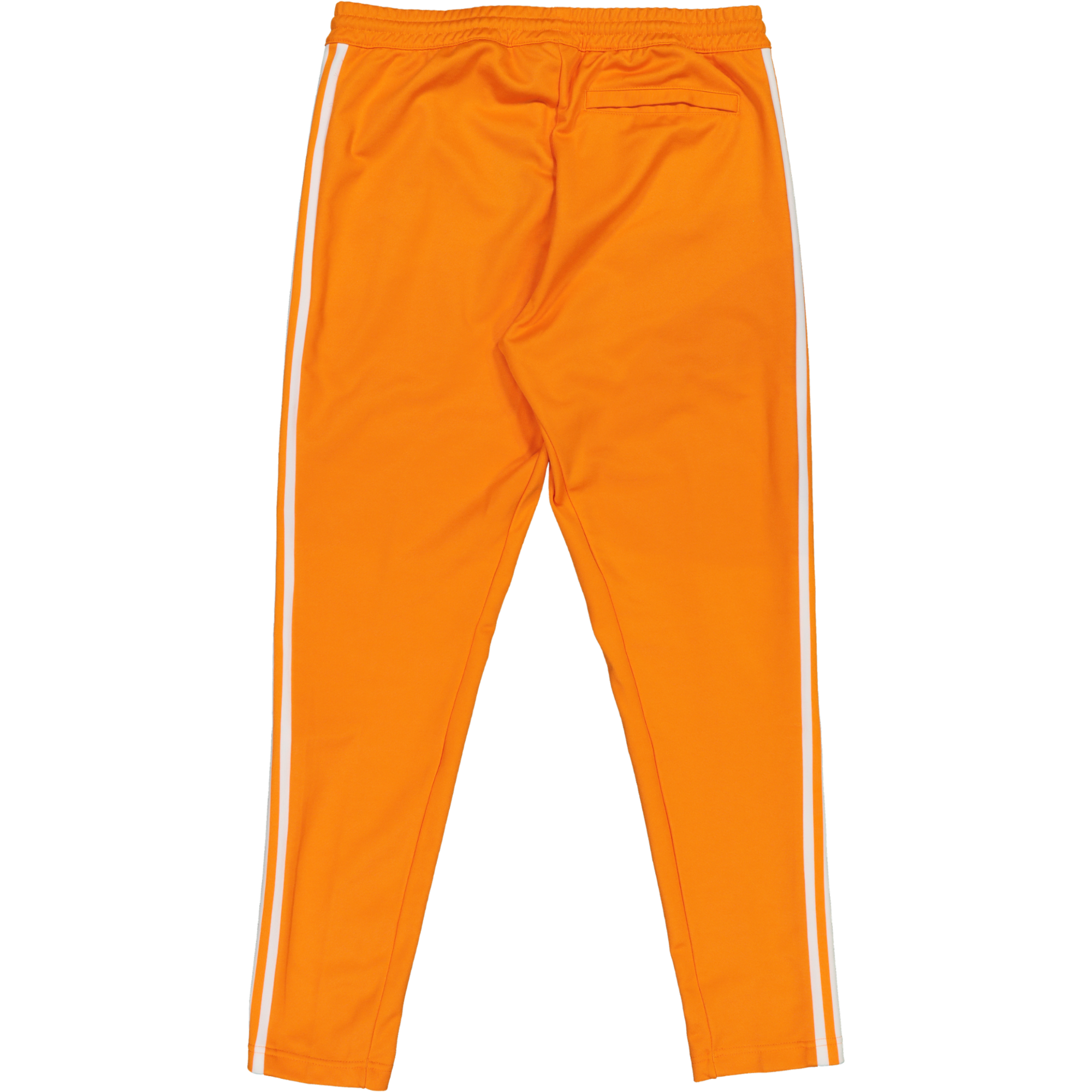 adidas beckenbauer track pants orange