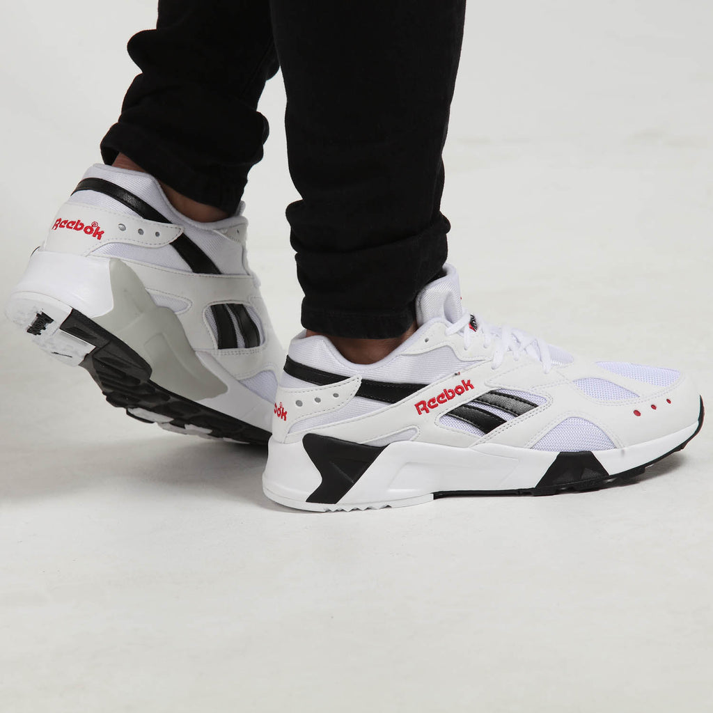reebok aztrek white and black