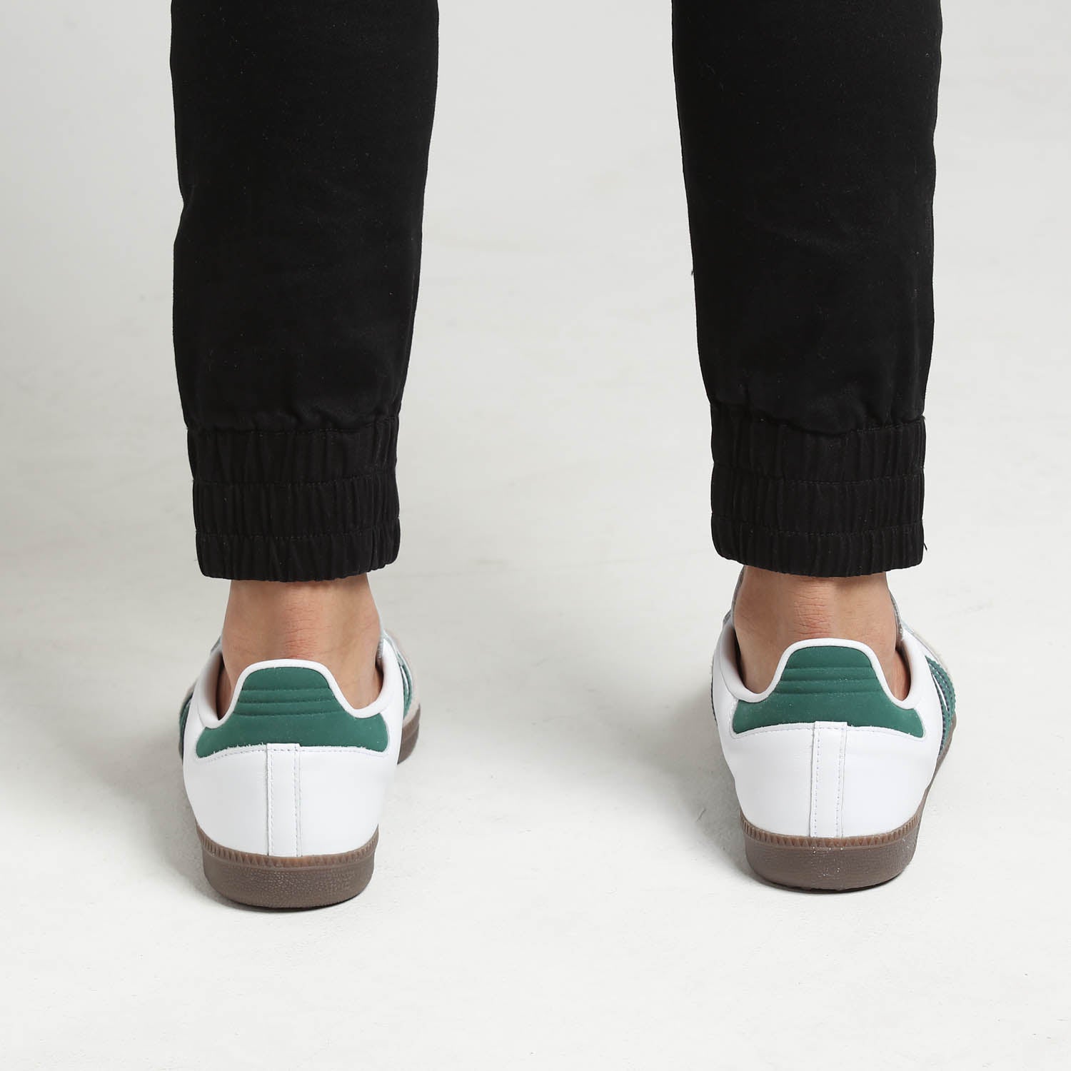 adidas samba white and green