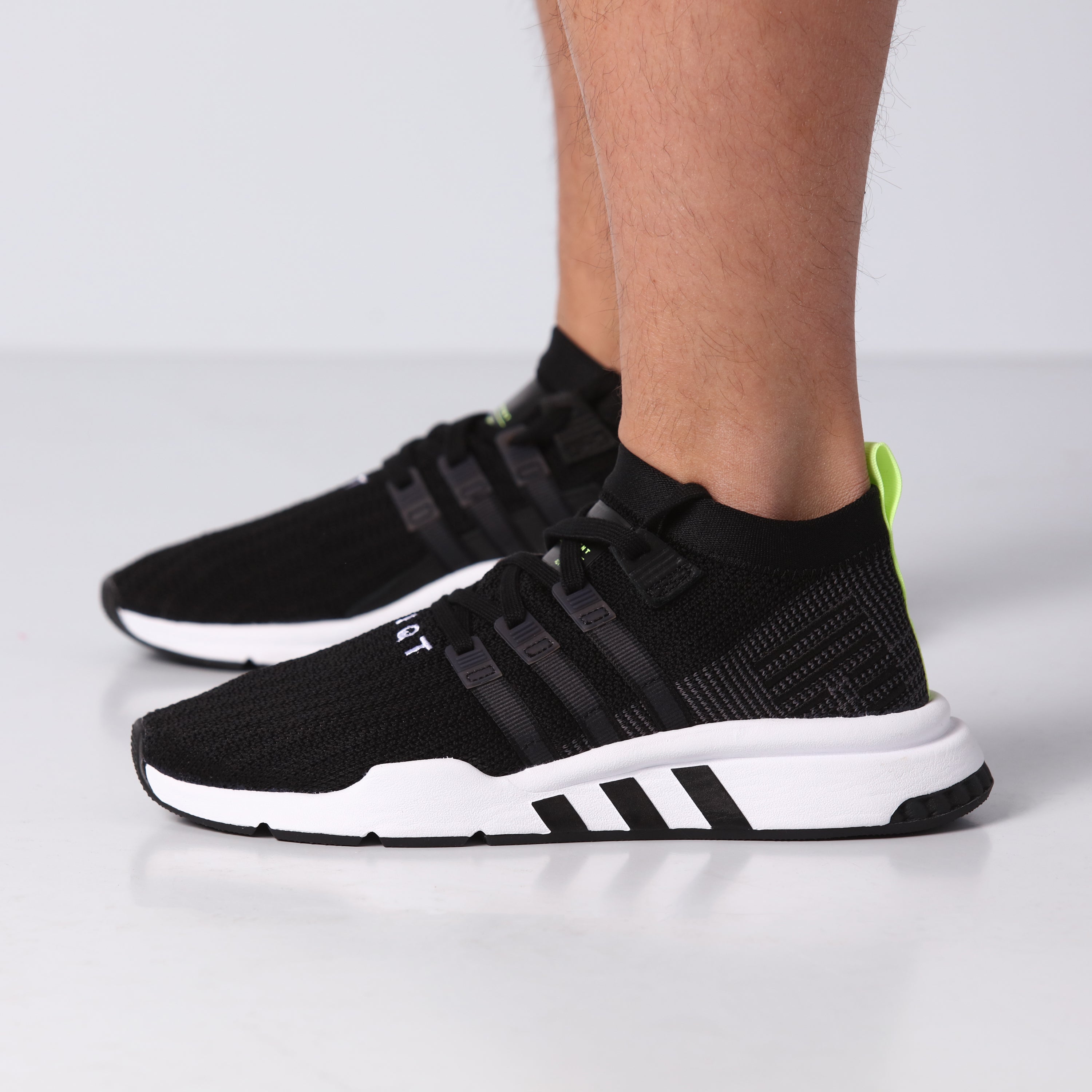 eqt support mid adv primeknit black