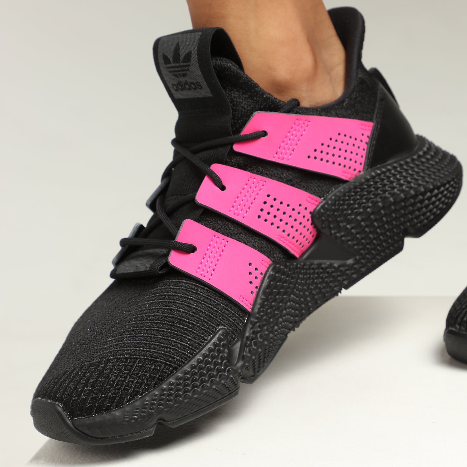adidas prophere pink and black