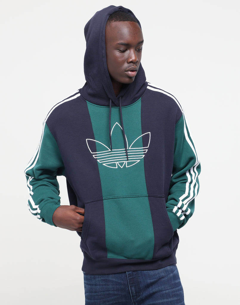 adidas off court trefoil hoodie