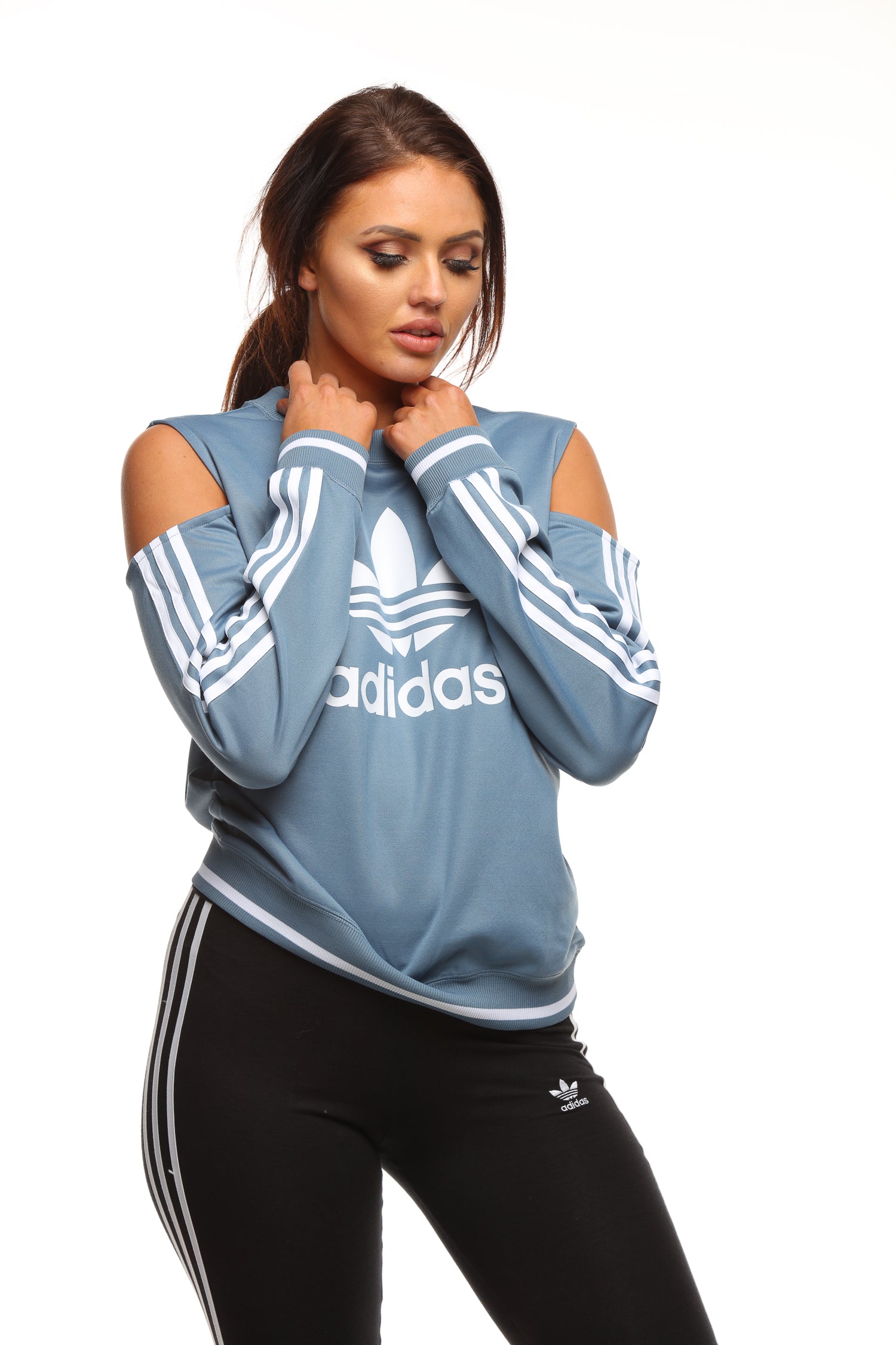 adidas cutout sweater