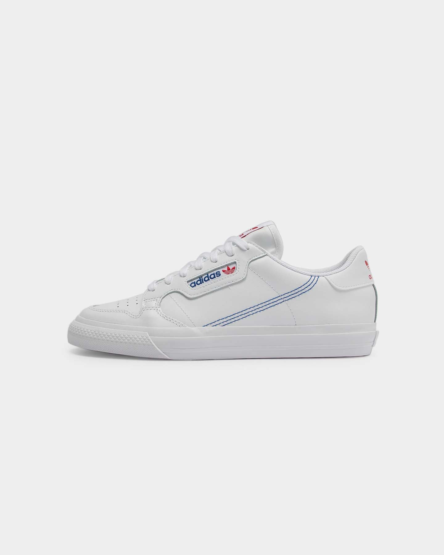 adidas continental vulc white navy