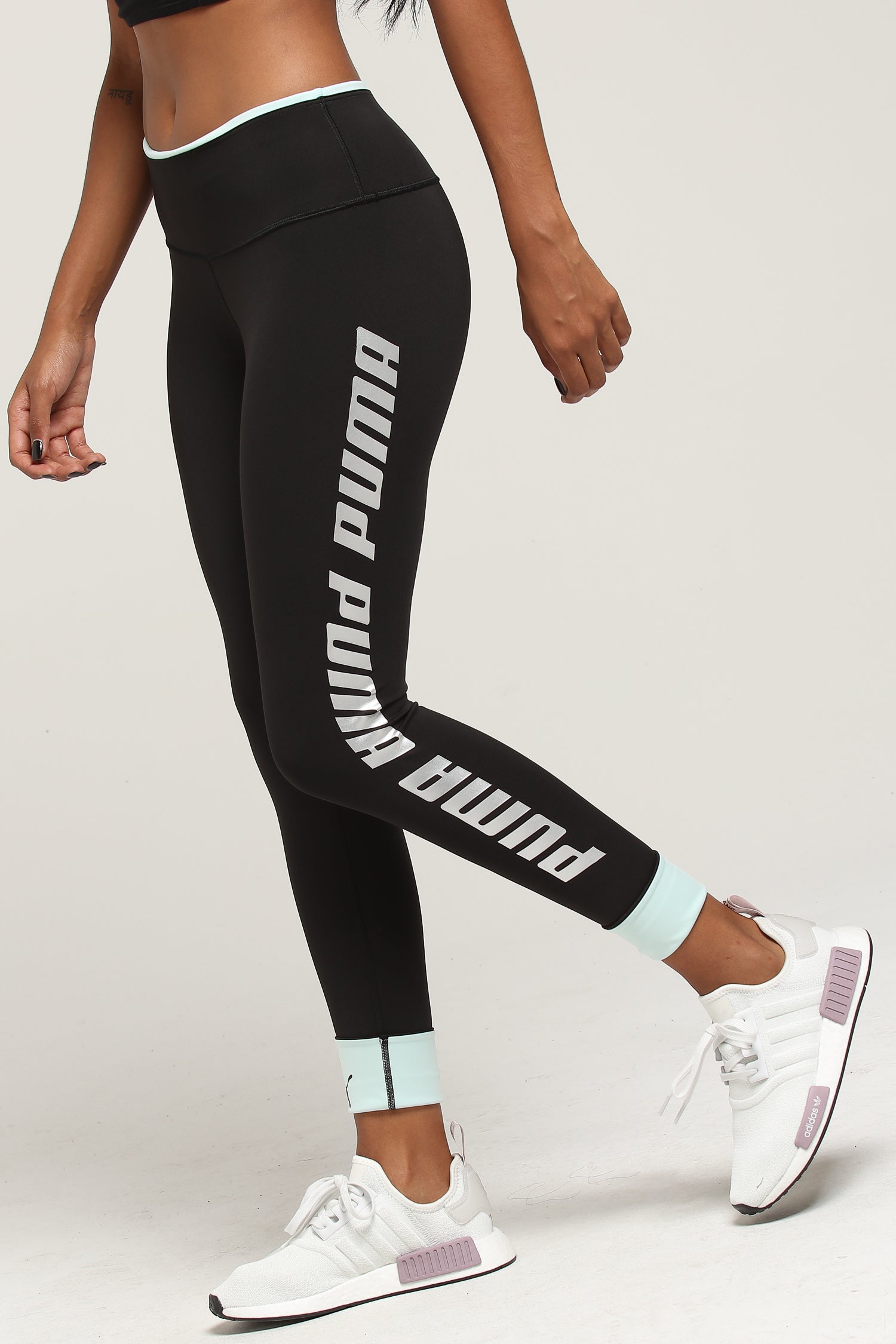 puma modern sports fold up legging