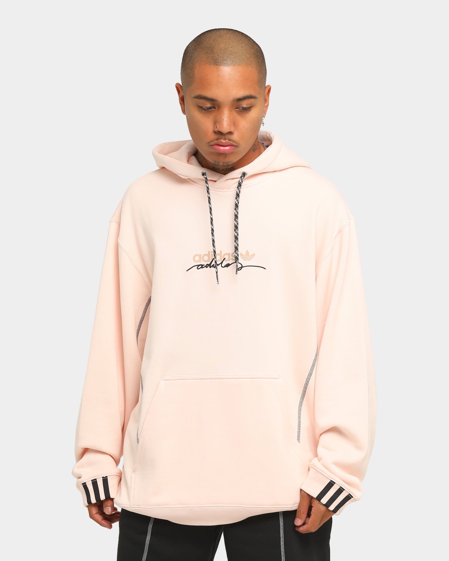 adidas originals hoodie pink