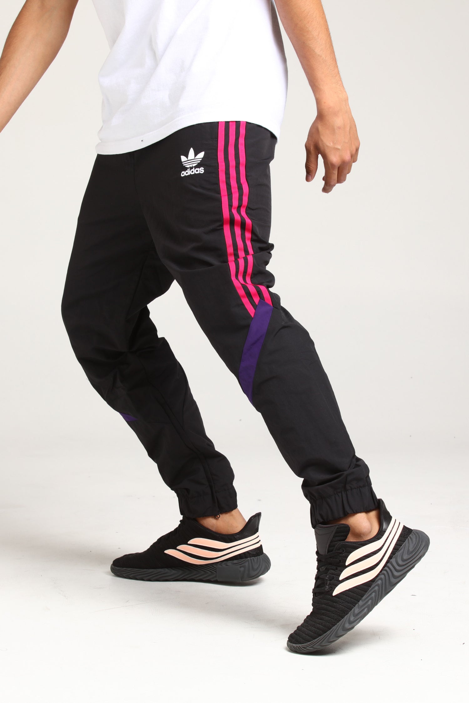 Adidas Sportive Track Pant Black/Purple 
