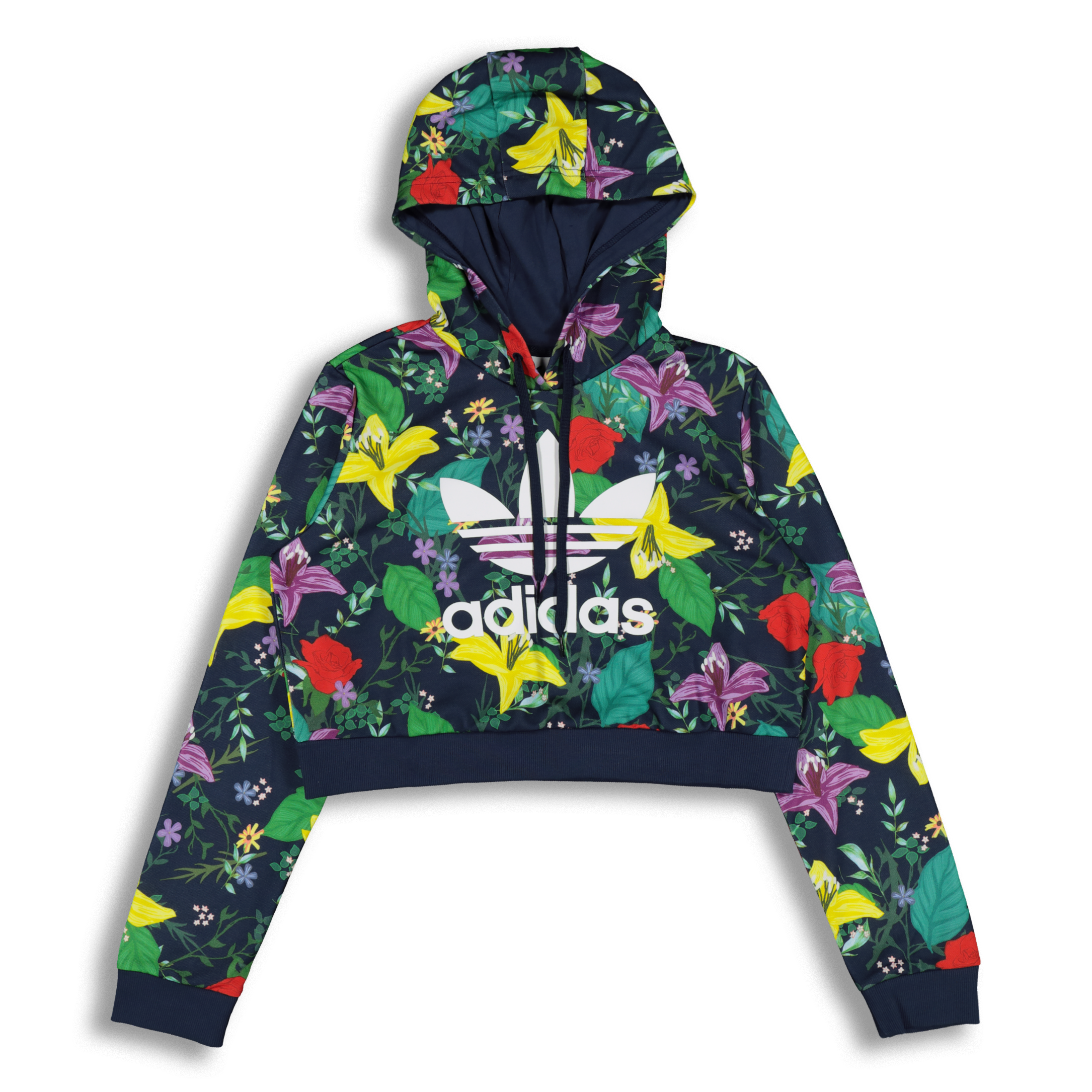 adidas multi coloured hoodie