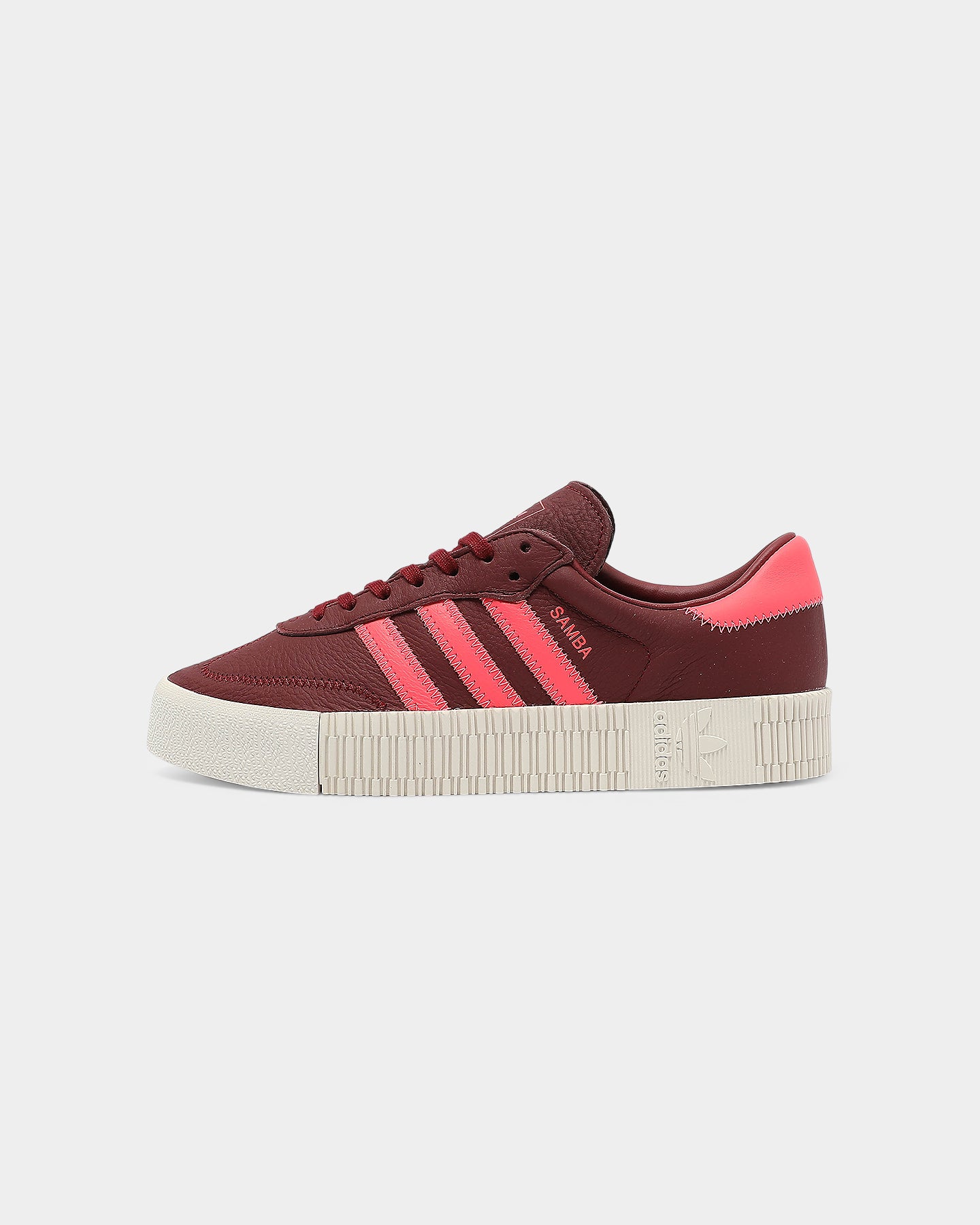 adidas samba rose burgundy