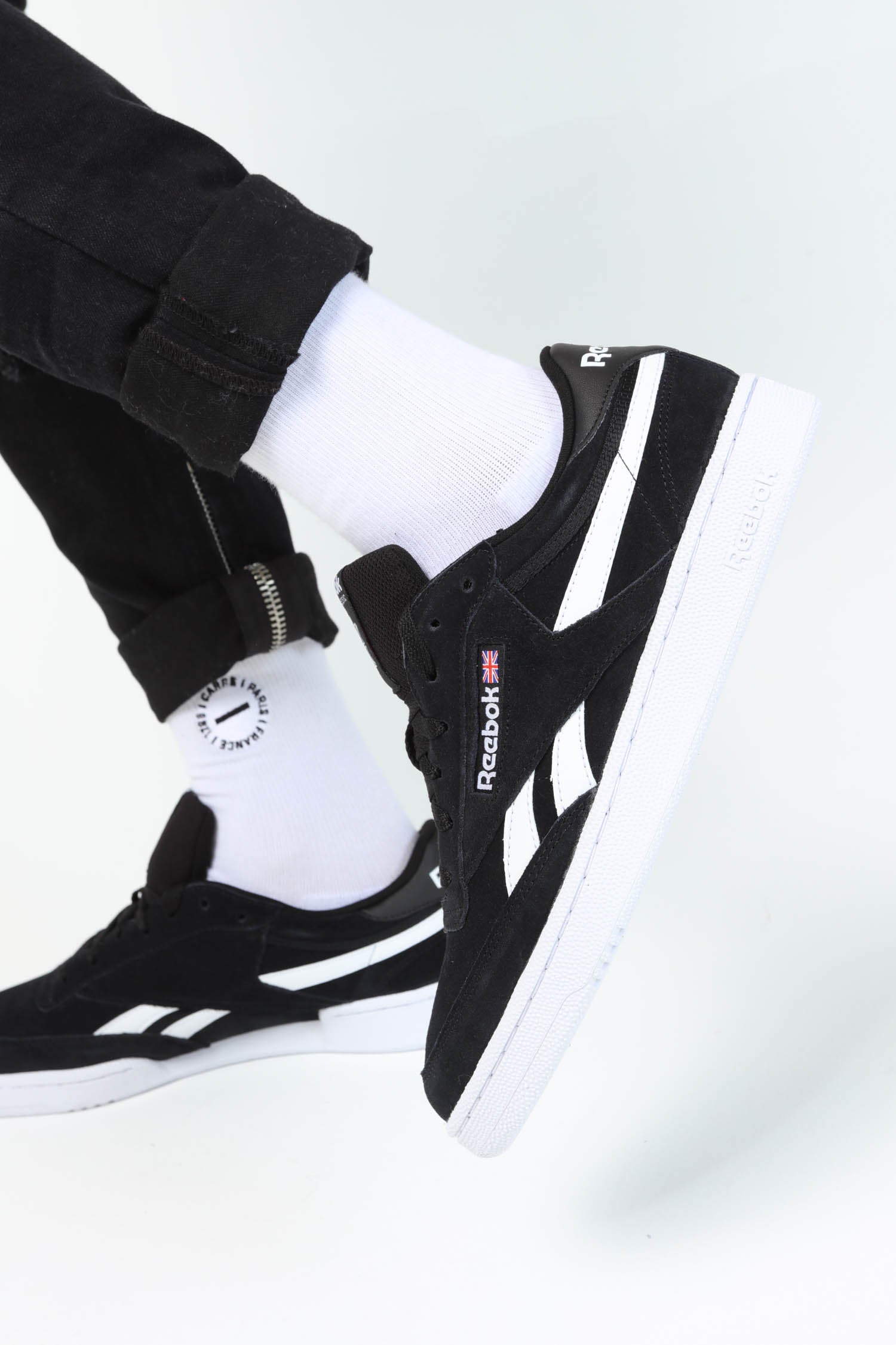reebok revenge black white
