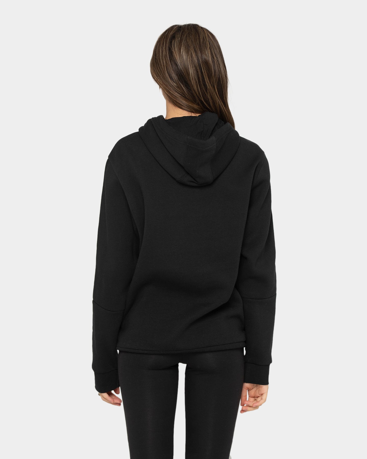 h and m black hoodie womens