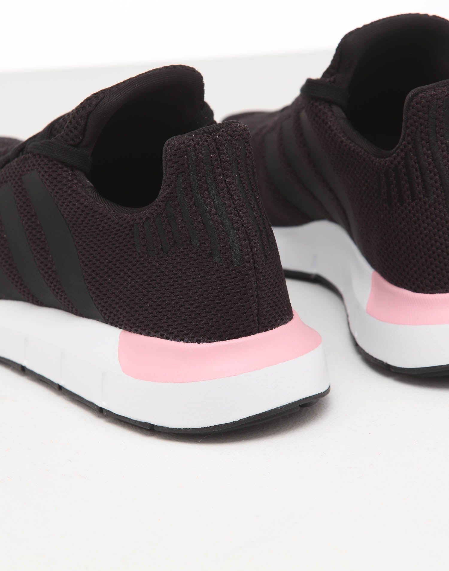 adidas swift run black and pink
