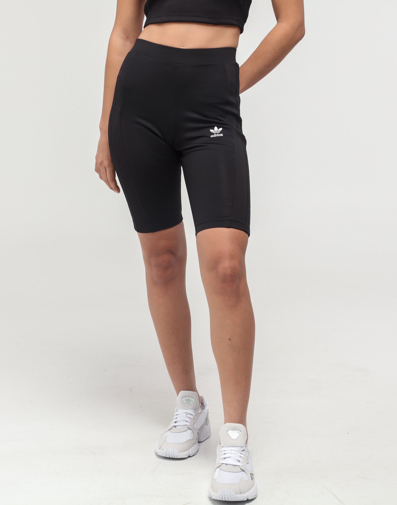 womens adidas cycling shorts black