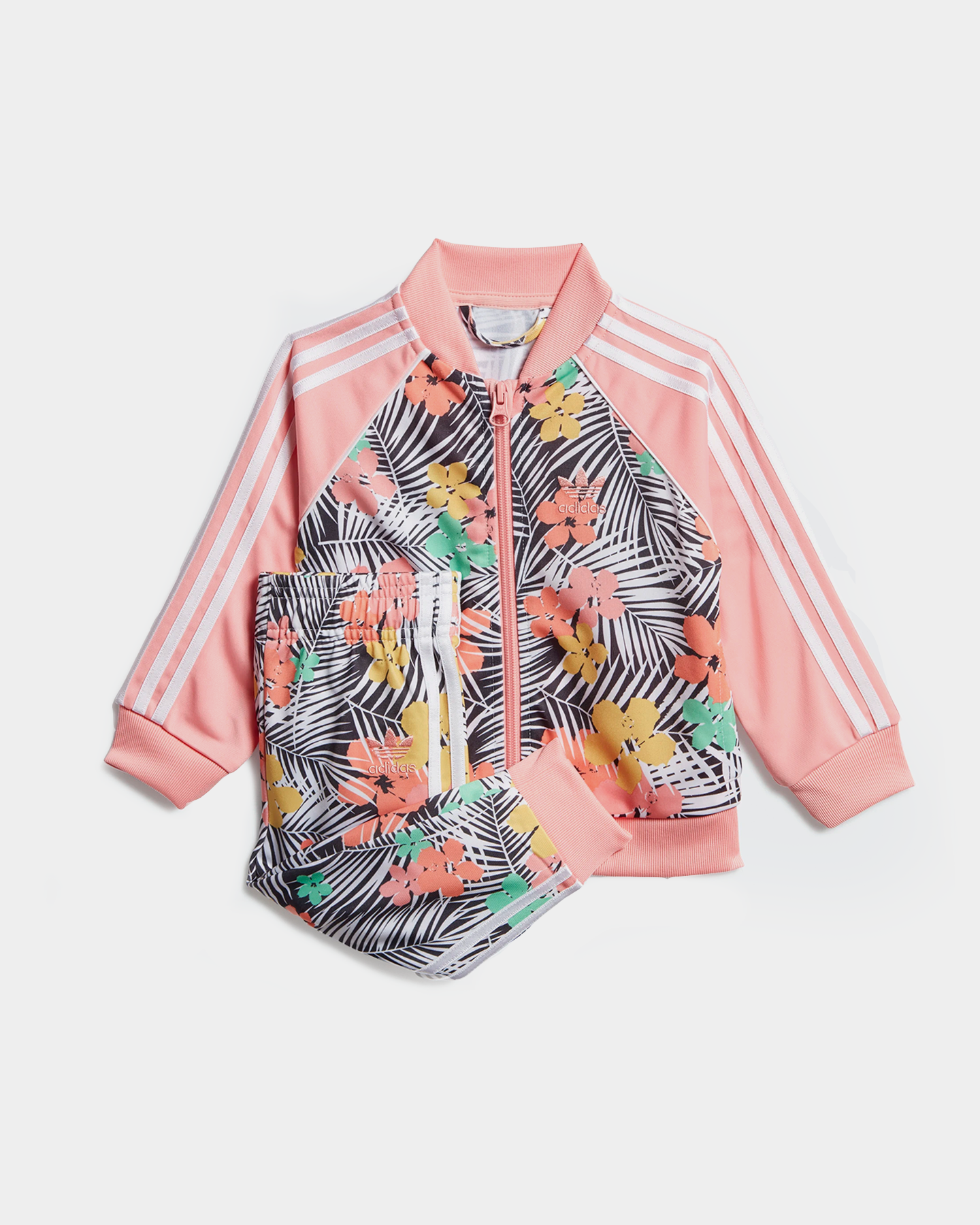 toddler adidas floral tracksuit
