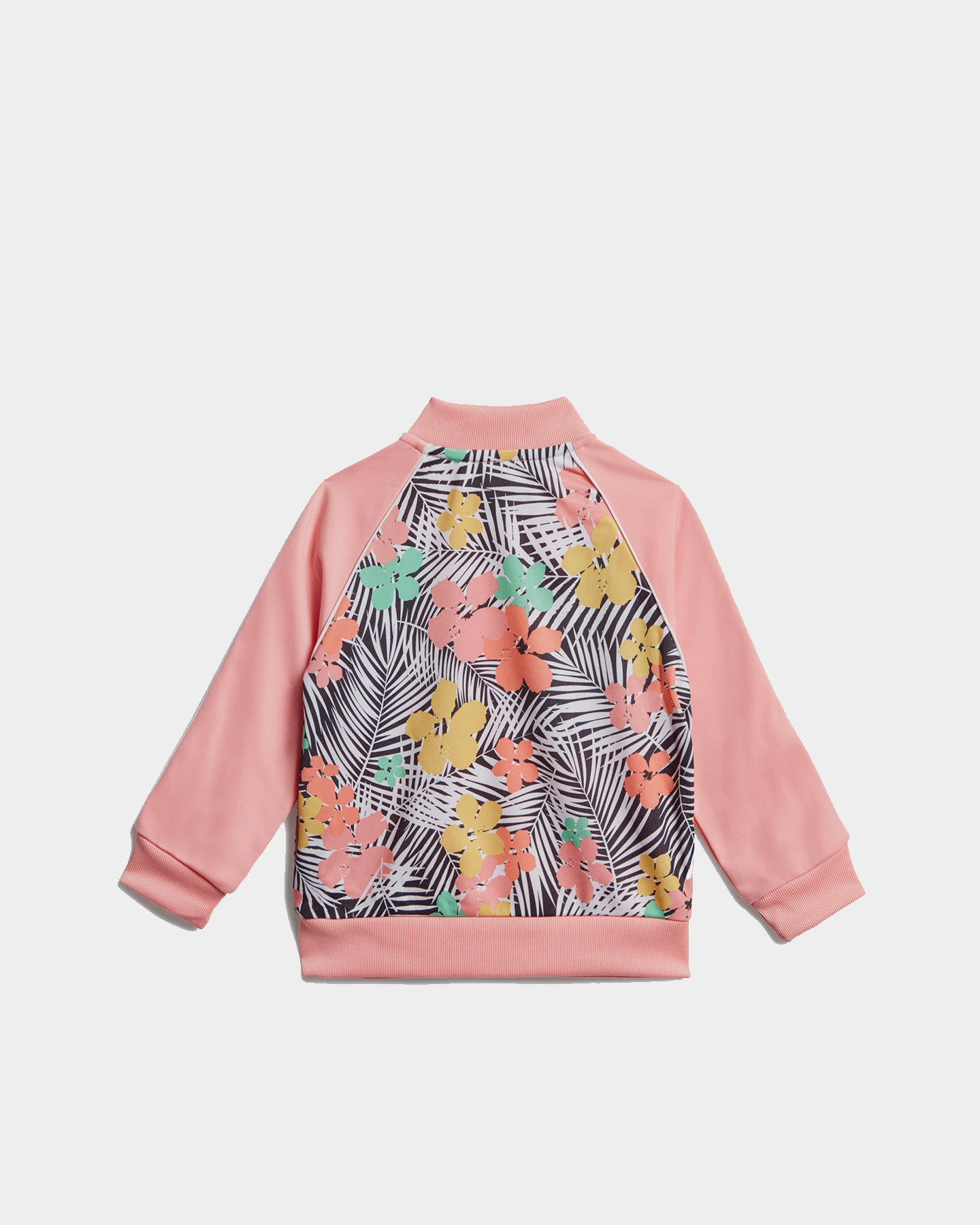 pink floral adidas tracksuit