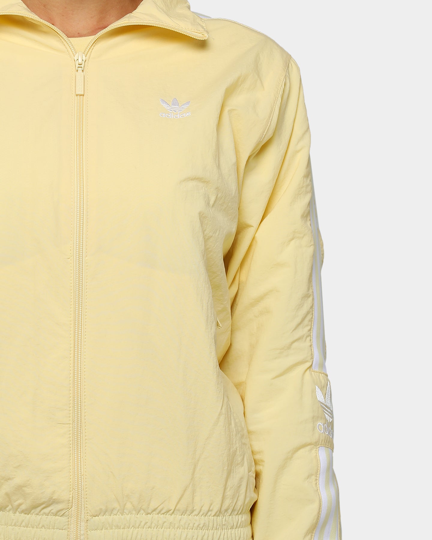 yellow adidas women's jacket