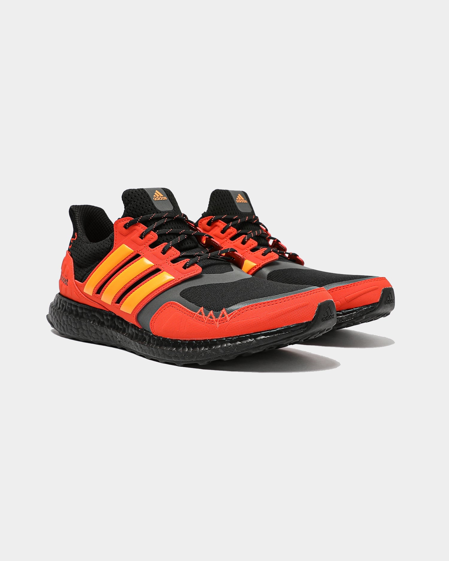 ultra boost black orange