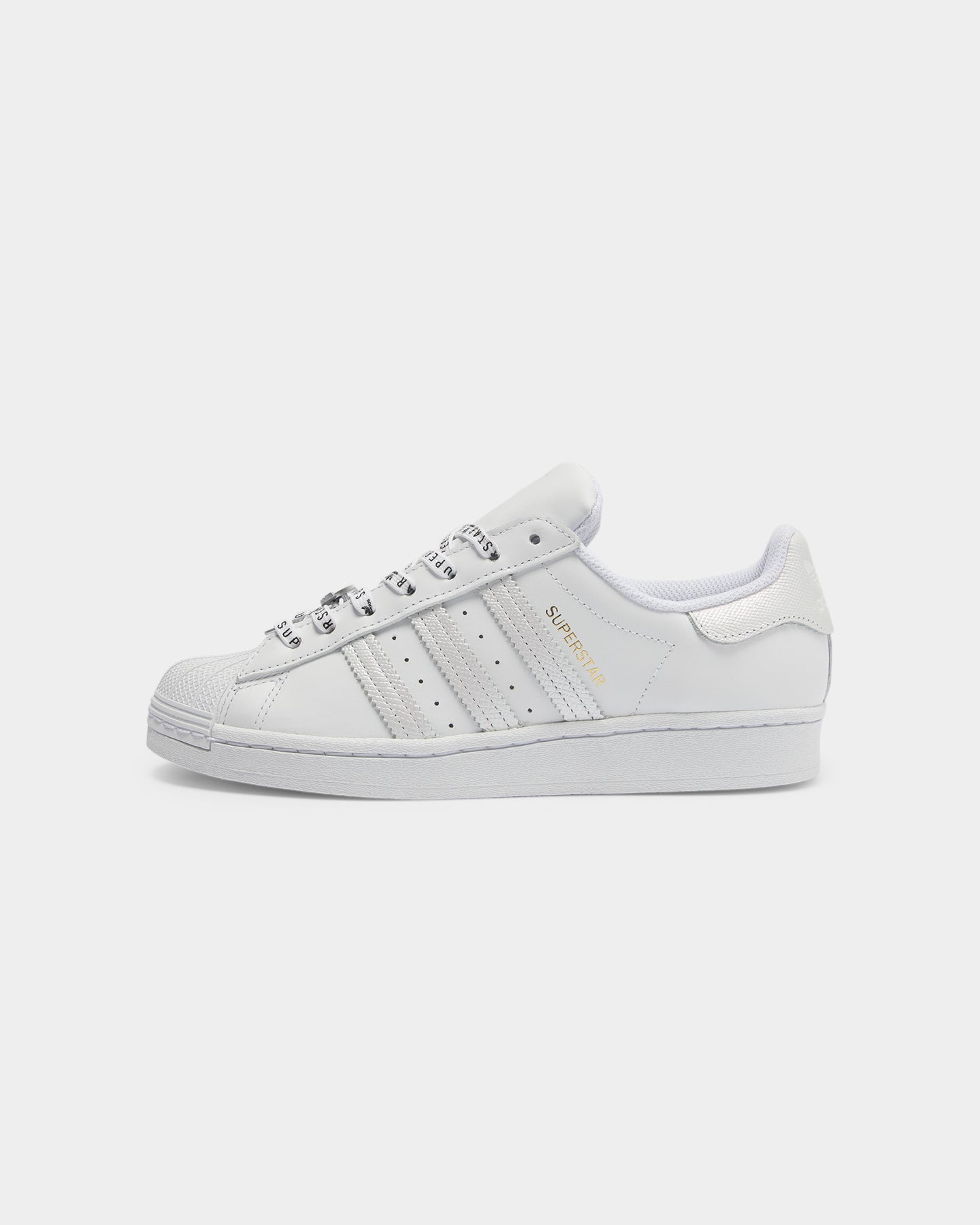 superstar white silver