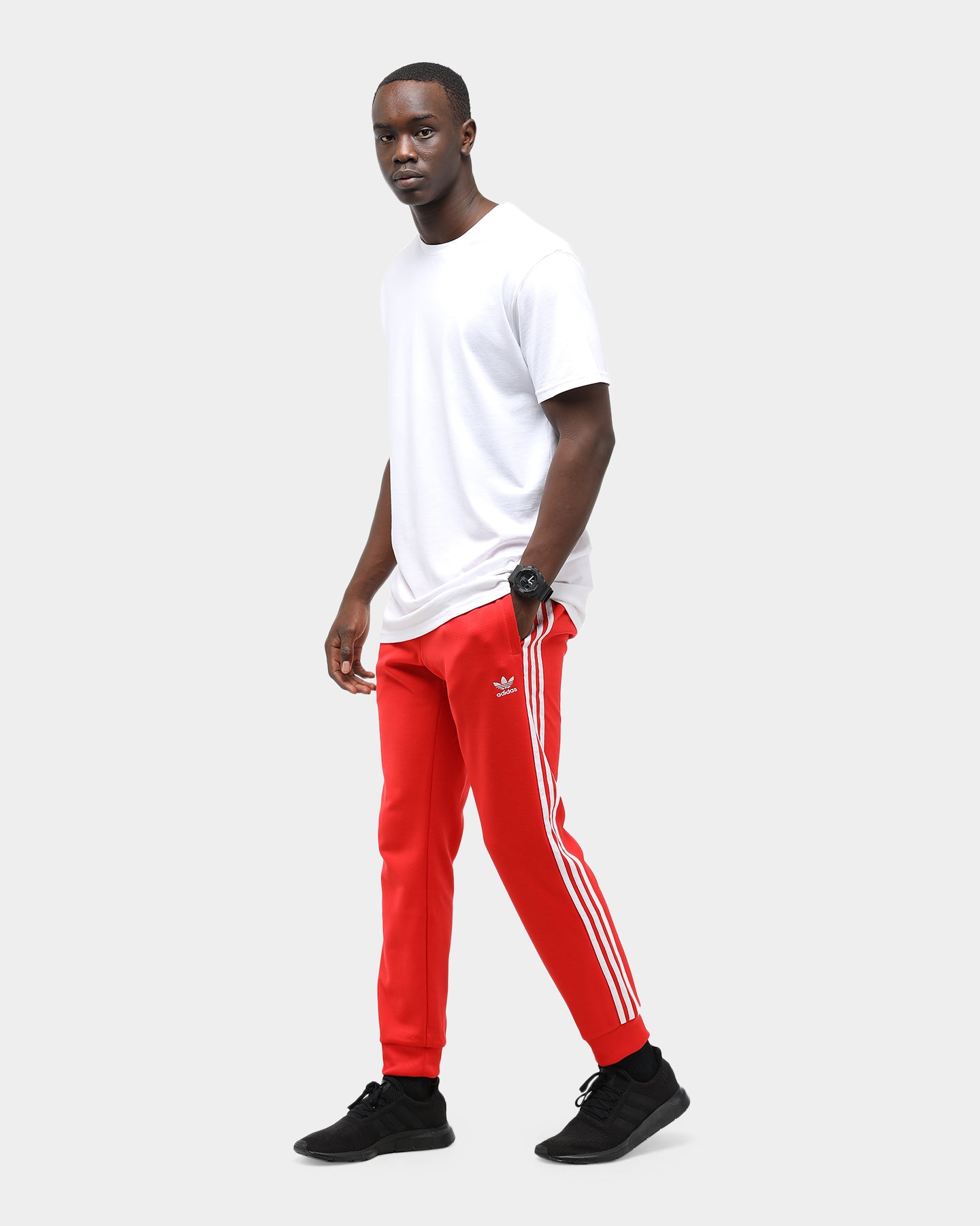 red adidas track pants outfit Promotions