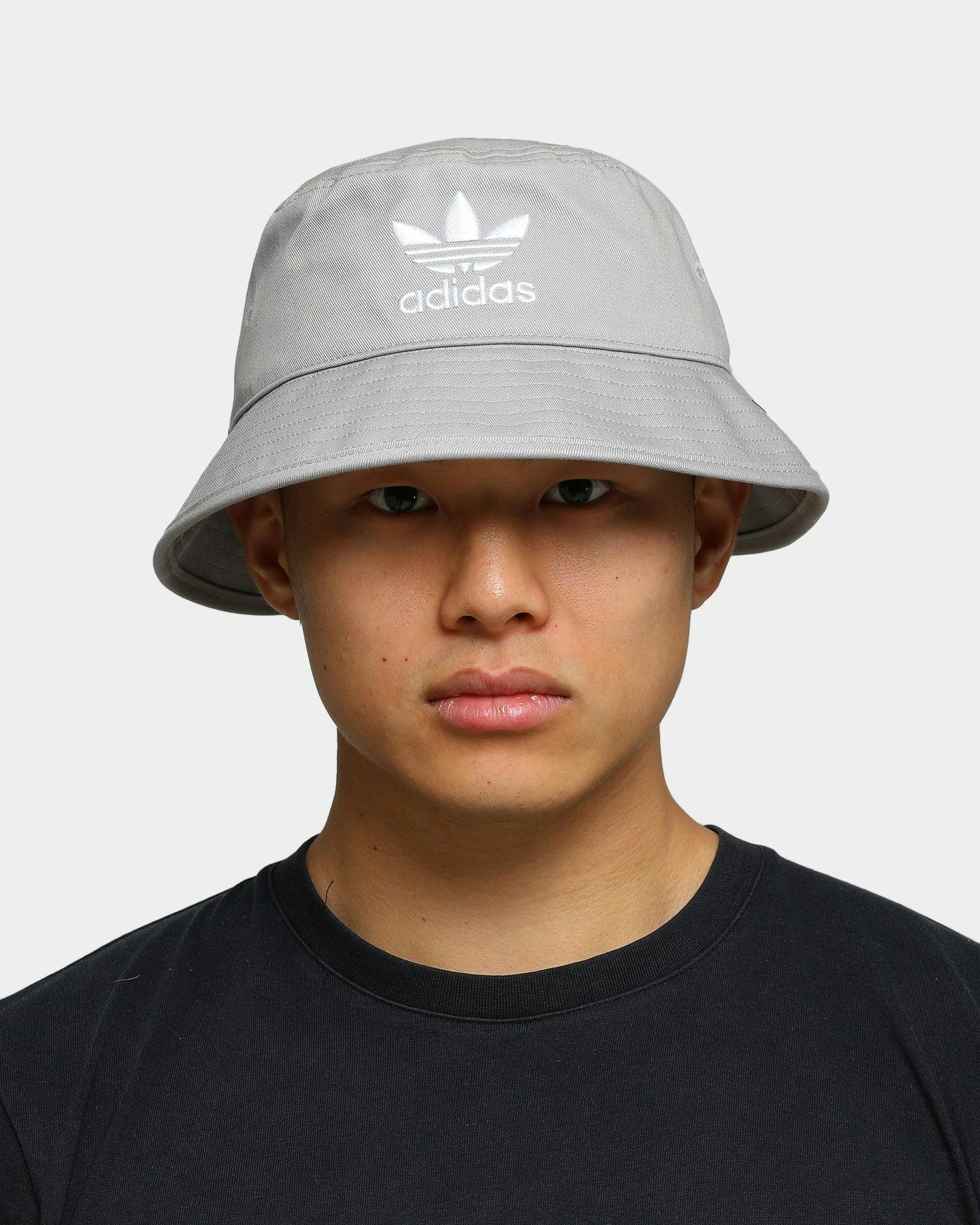 Adidas AC Bucket Hat Crew Solid Grey/ White | Culture Kings