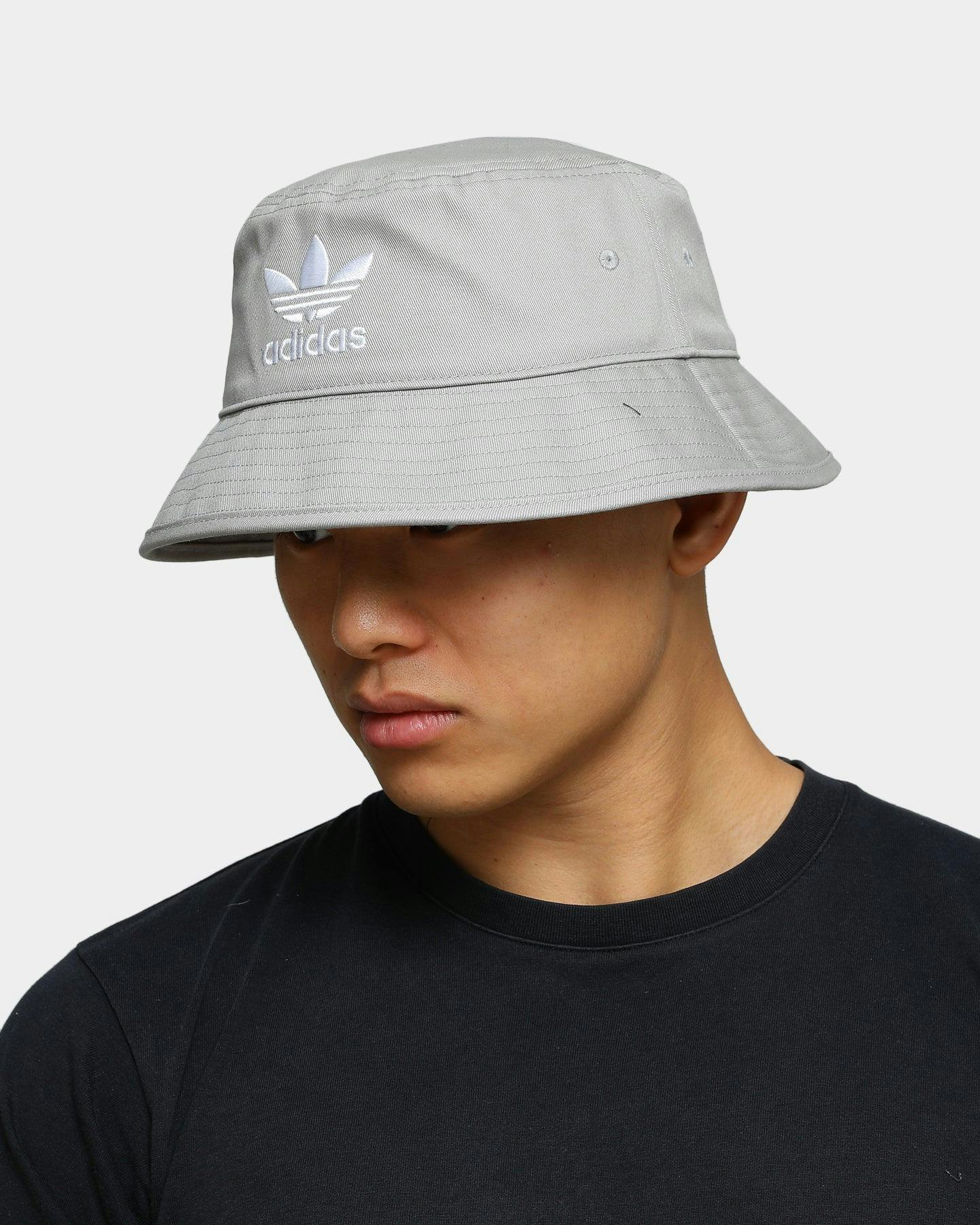 Adidas AC Bucket Hat Crew Solid Grey/ White | Culture Kings