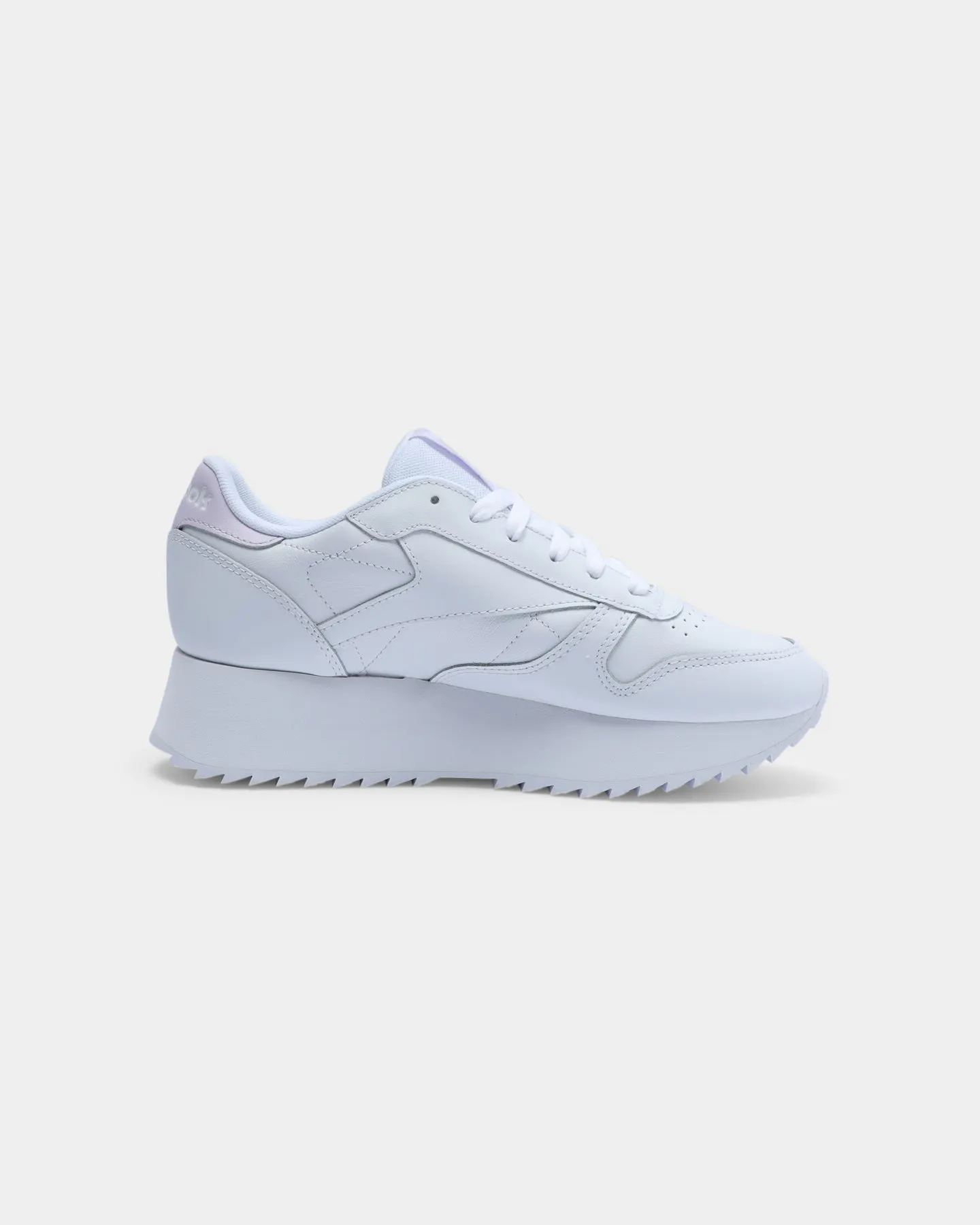 Reebok Women's Classic Leather Double White/Lilac/White Culture Kings
