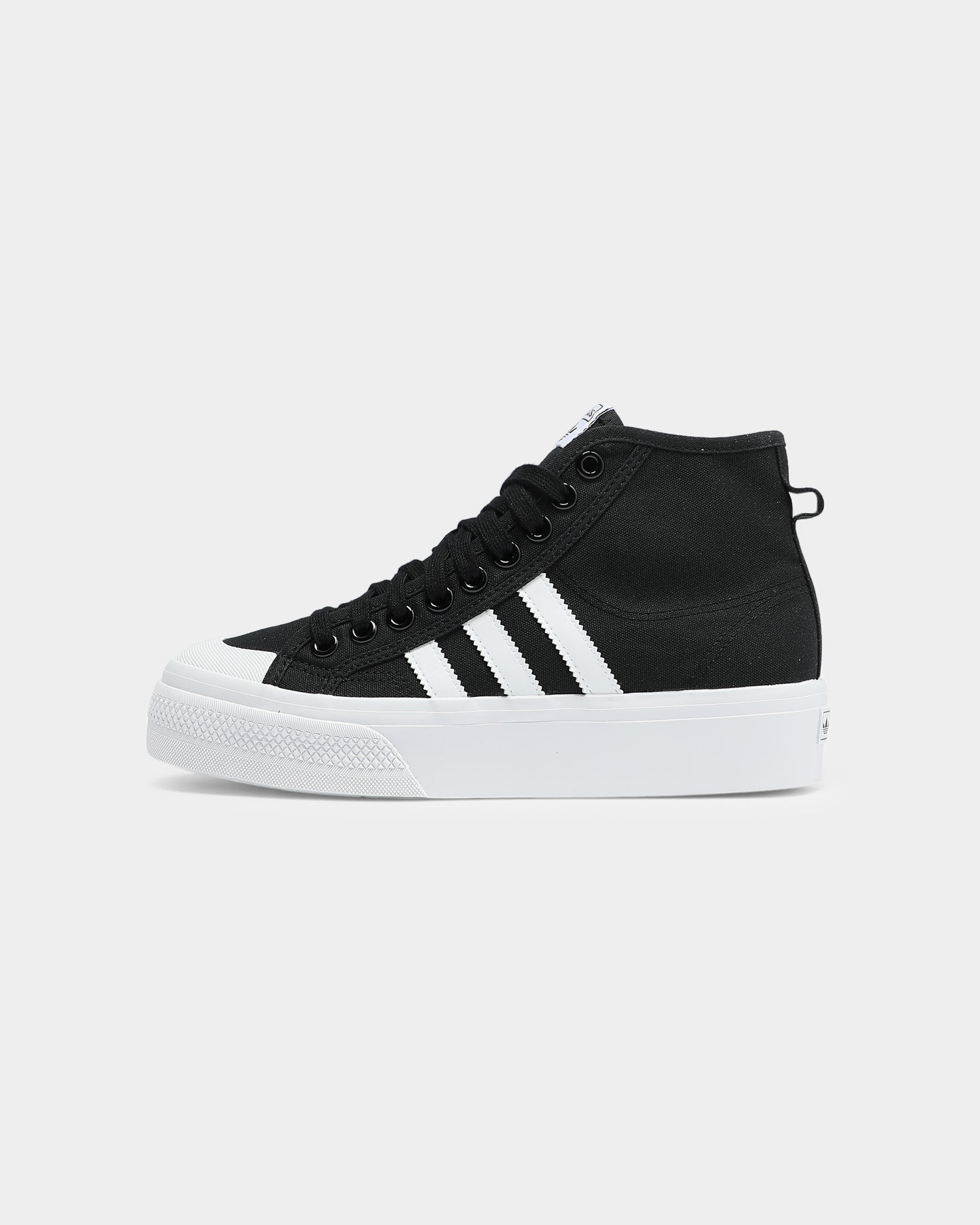 adidas nizza black and white