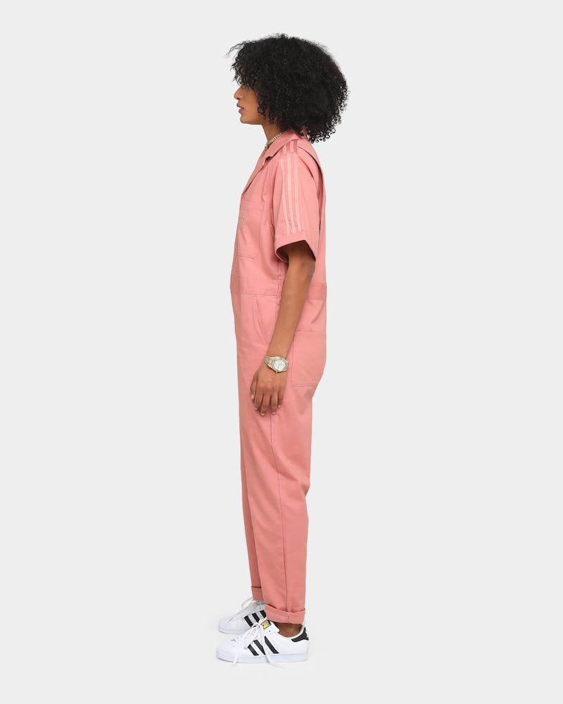 Adidas Women's Boiler Suit Ash Pink | Culture Kings