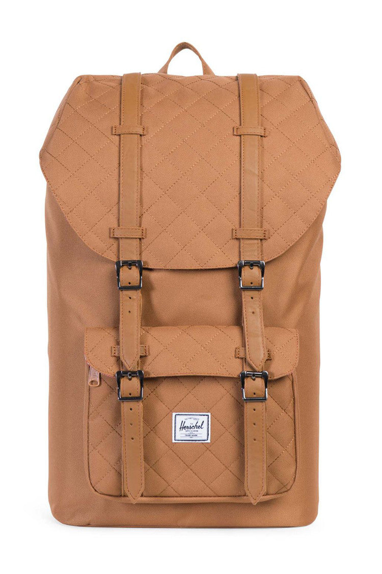 herschel caramel backpack