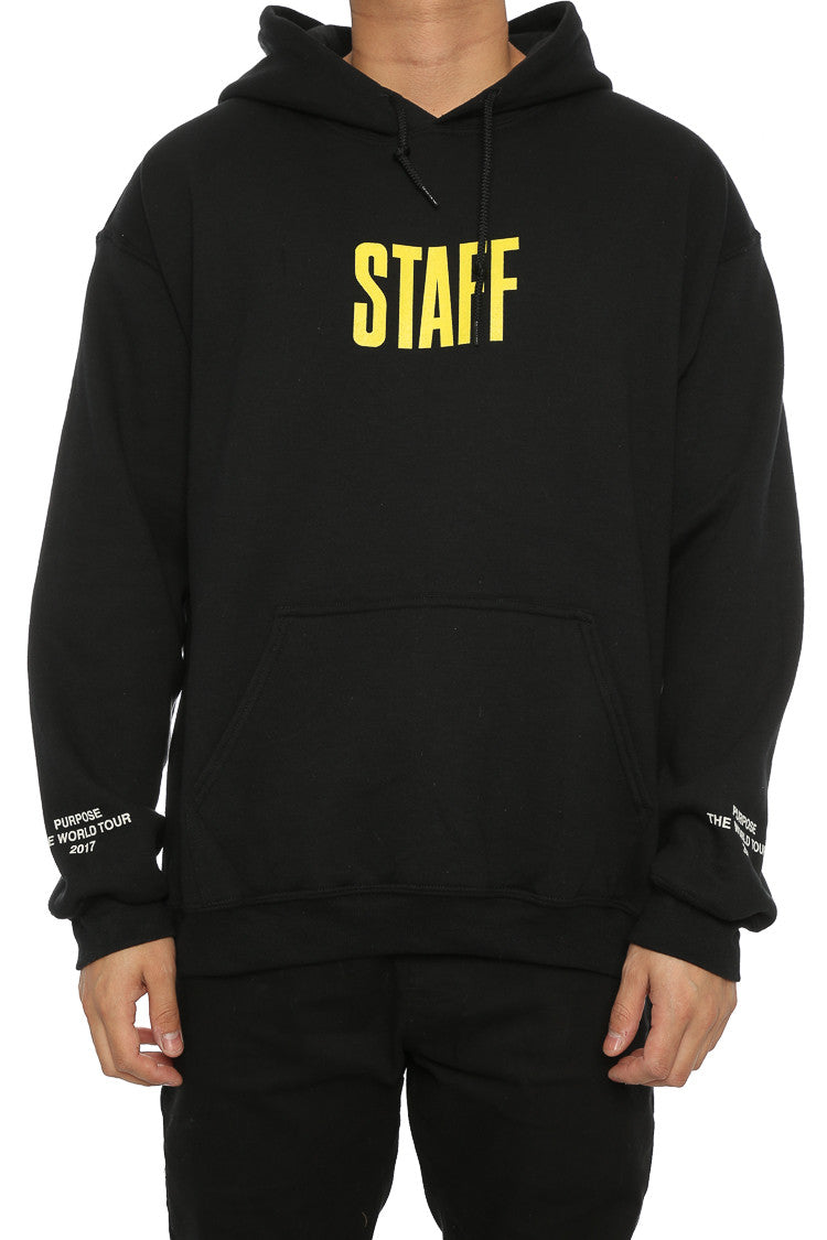 purpose tour staff hoodie