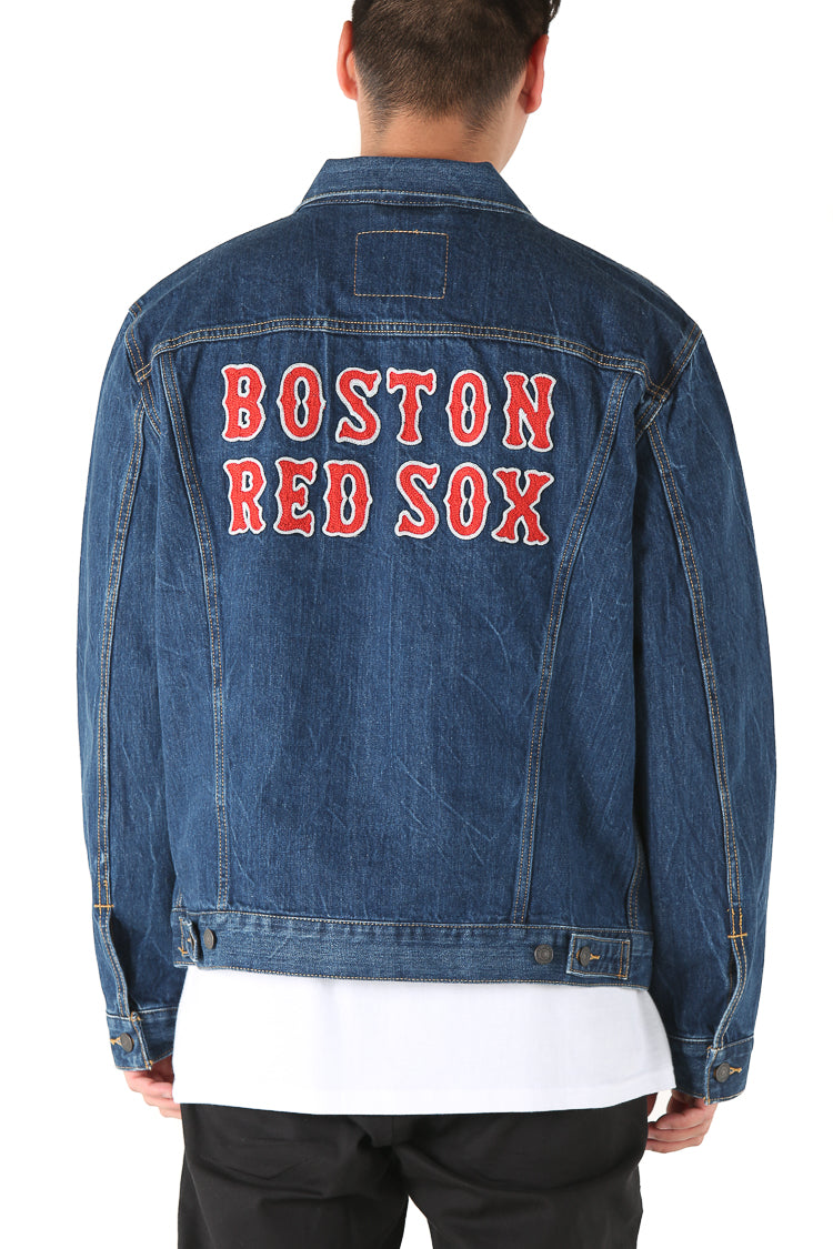 Co Boston Red Sox Denim Jacket Blue 