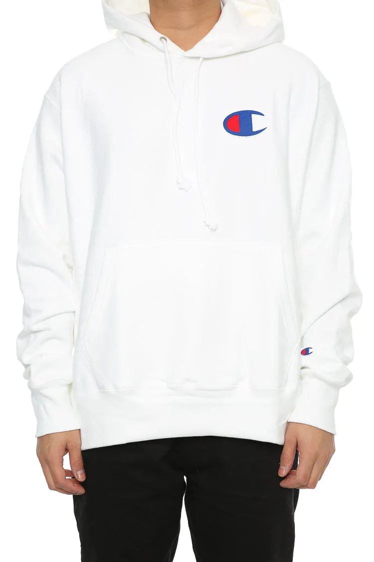 Champion Reverse Weave Big C Hoodie White Culture Kings