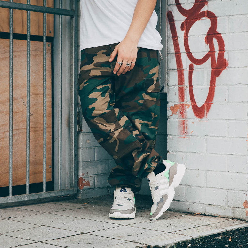 woodland camo tactical pants