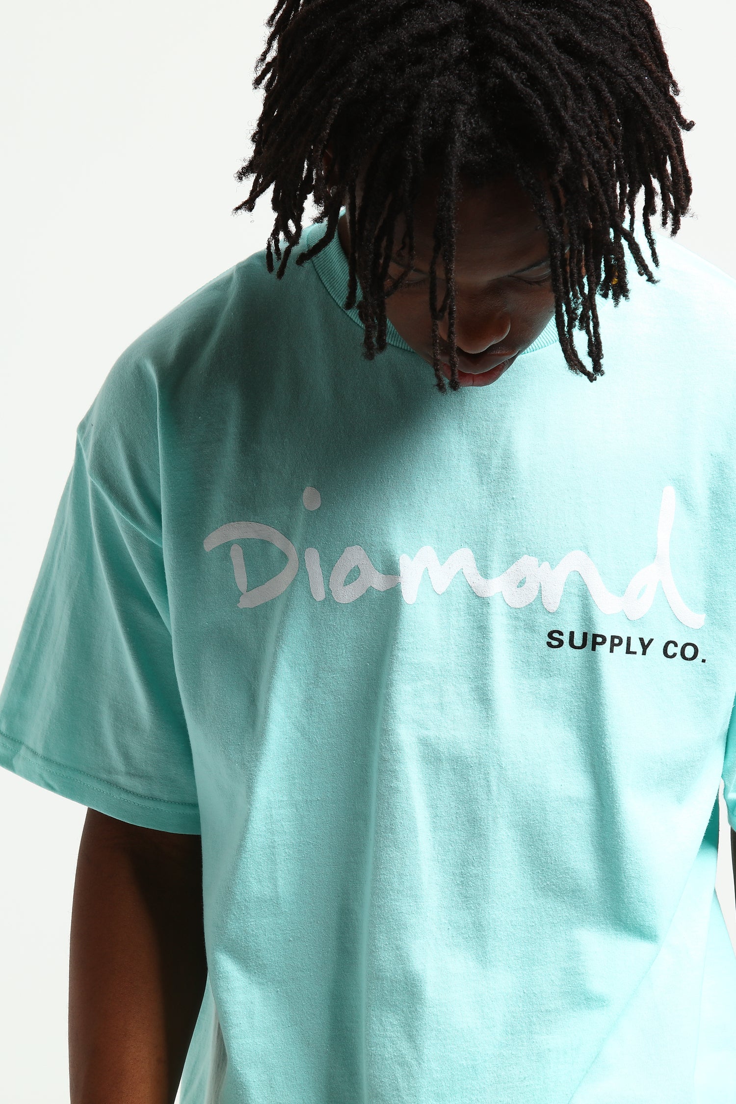 Diamond Supply Co Speckle Short Sleeved Hoodie Black