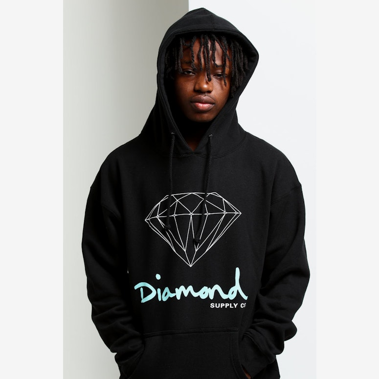 Diamond Supply OG Sign Hoodie Core Black