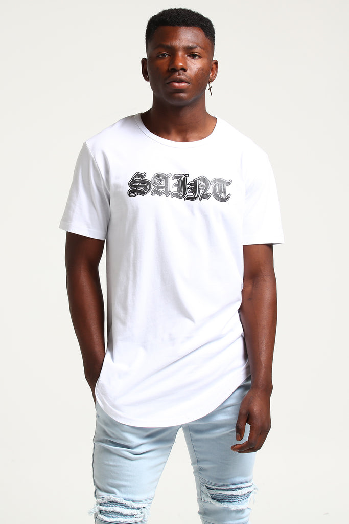 Saint Morta Garson El Duplo SS Tee White/Black