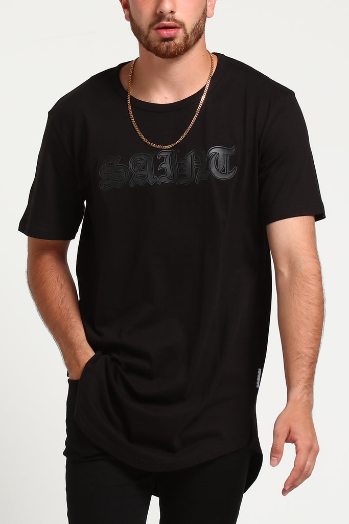 Saint Morta Garson El Duplo SS Tee Black/Black