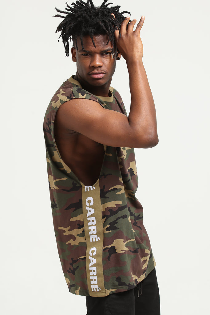 CarrÃ© Signal Muscle Tee Camo