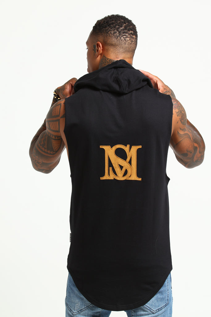 Saint Morta Heritage Hooded Singlet Black