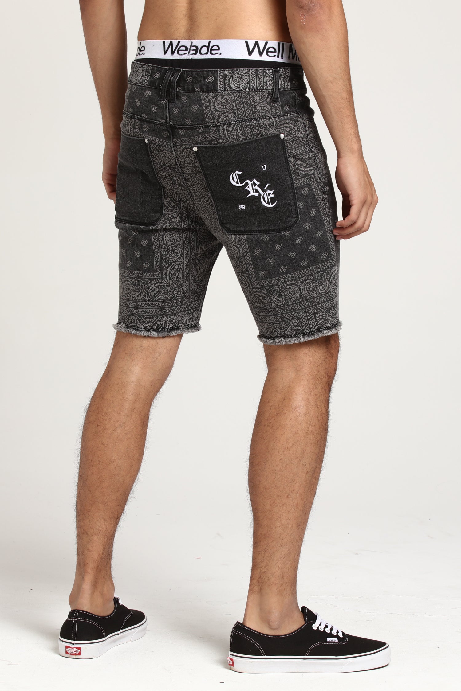 fat face denim shorts